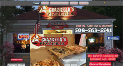 Desktop Screenshot of graziellaspizza.com